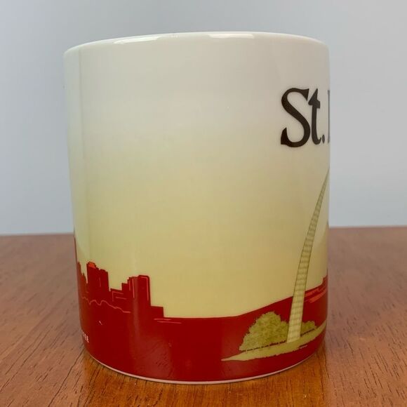 Starbucks 2009 collector series St. Louis ceramic 16 fl oz mug - Picture 4 of 6